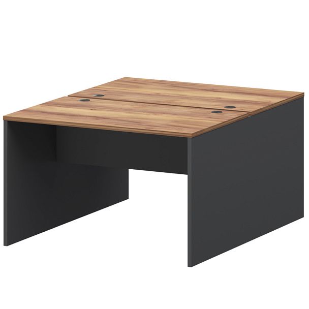 Бенч двойной СМСР25-2.12.60 Графит/Таксония 1200x1236x750 Смарт - Вид 1