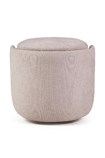 Пуф с кручением Bubble, шенилл puffy бежевый - Вид 8