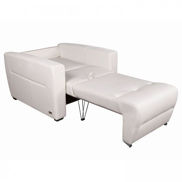 Кресло-кровать "Куба" кожа+кожзам - Вид 4