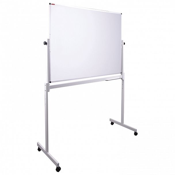 Доска магнитно-маркерная НА СТЕНДЕ 90х120 см, 2-сторонняя, BRAUBERG, 238140 - Вид 2