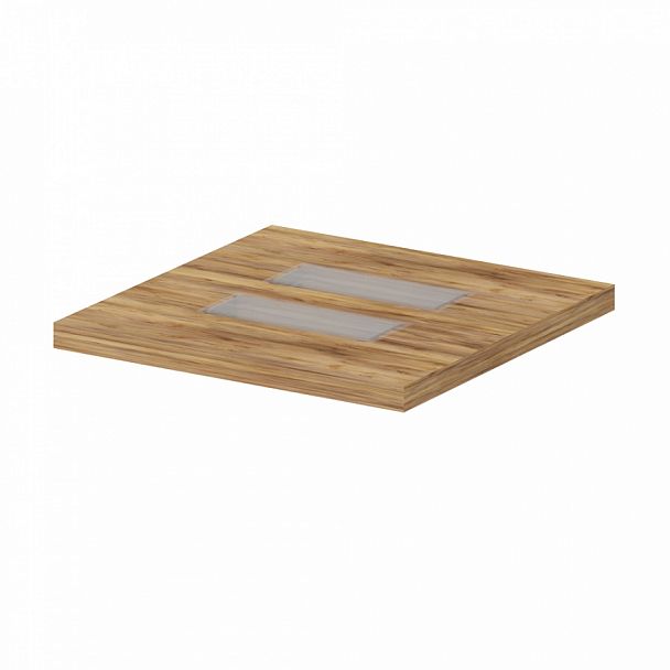 Вставка для квадратного стола на 8 человек "Форум" ПК-ФРМ-ВС40Х40-В1-1077 таксония медовая - Вид 1