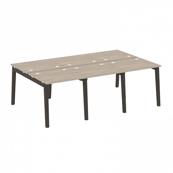 Рабочая станция "Onix wood" OW.D.RS-6.0.7 дуб аттик/дуб темный - Вид 1