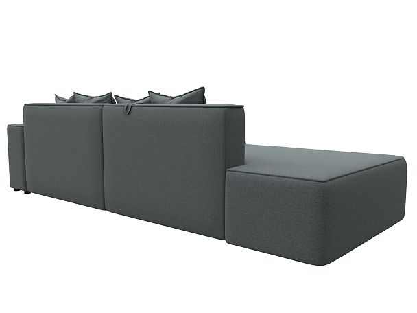 Диван угловой Лига-079 угол правый Рогожка серый - Вид 5