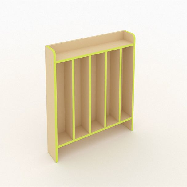 Вешалка для полотенец настенная желтый - Вид 1