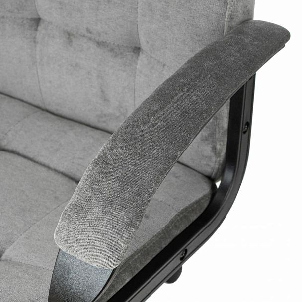 Кресло офисное CH-002, ткань, серое, 1973992 - Вид 7