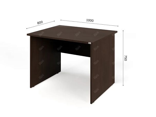 ЛАЙТ / LIGHT RLG003-10x8 Прямоугольный стол 100x80x75 Венге - Вид 2