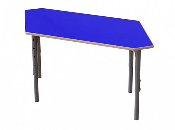 Стол ученический трансформер "Мозайка" синий (3-7 гр) - Вид 1