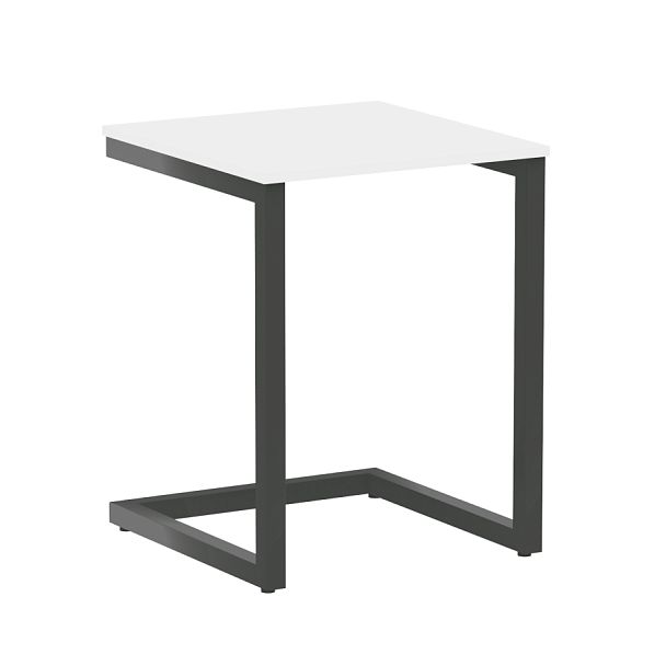 Home Office Стол письменный VR.SP-2-58 Белый бриллиант/Антрацит металл 580*600*750 - Вид 1