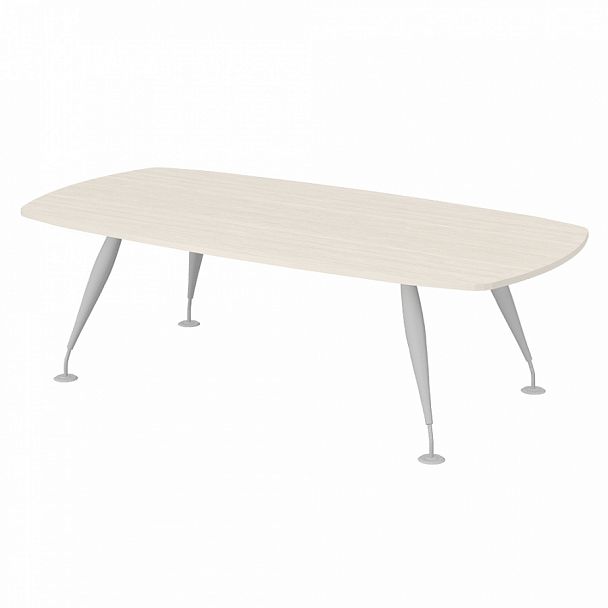 Стол переговорный "Тандем-А" ПК-УНФО-СТГ240Х120/О4-В3-30 дуб альпийский - Вид 1