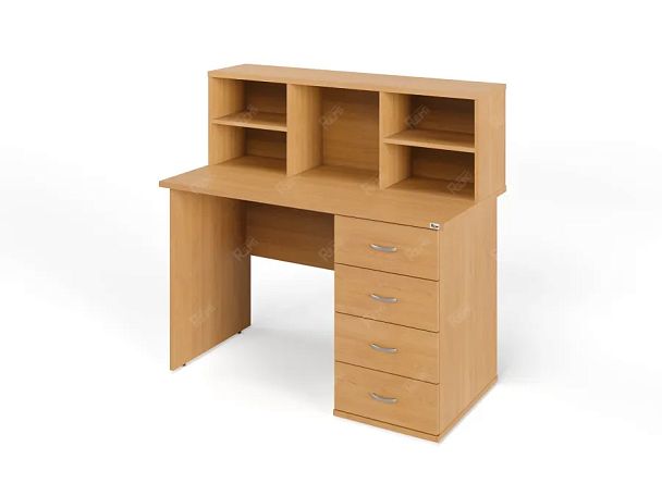 ЛАЙТ / LIGHT RLG063 Настольная полка 120x28x39 Бук - Вид 3