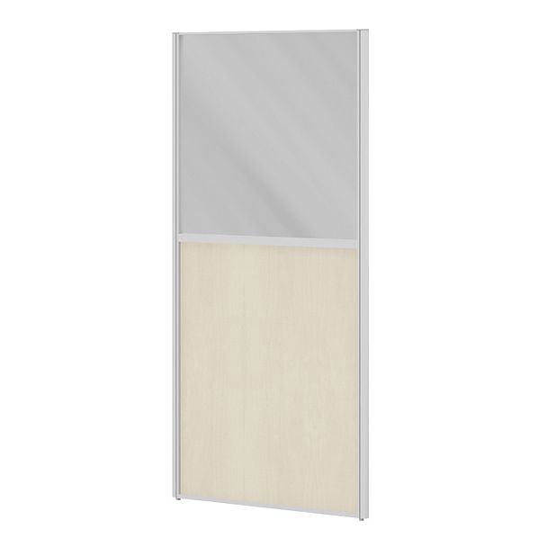 Модуль комбинированный "Мобильные офисные перегородки «Ритм»"  ПК-РТМ-МДК167х80С/Д-В1-466 клен - Вид 1