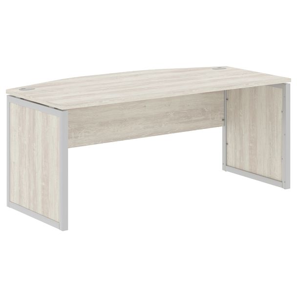 Стол руководителя XQPET 189 Сосна Эдмонт/Алюминий 1800х914х750 XTEN-QP - Вид 1