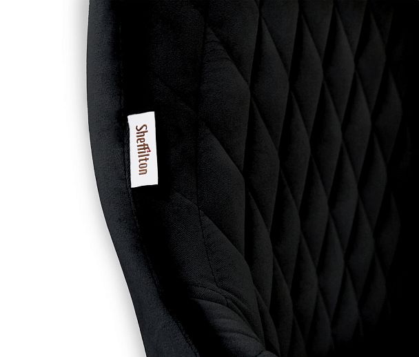 Стул полубарный Sheffilton SHT-ST38/S29P-1 ночное затмение/золото - Вид 5