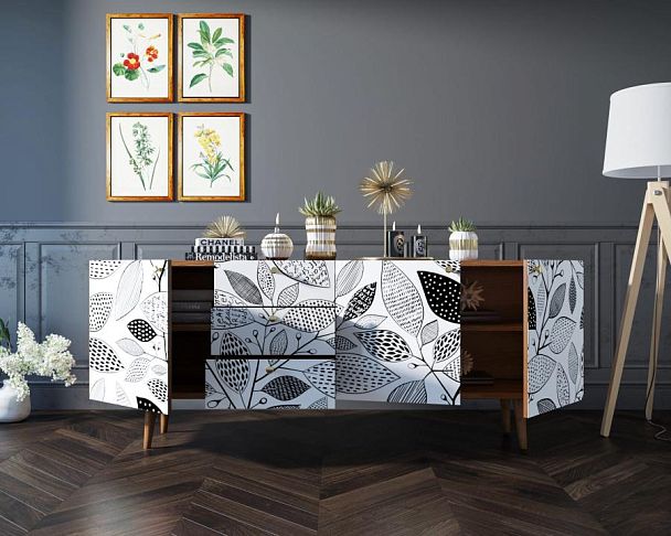 Комод Berber удлиненный принт 9 арт BB11/Print_09 - Вид 2