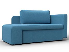 Кушетка Лига-097 Рогожка голубой - Фото предпросмотра