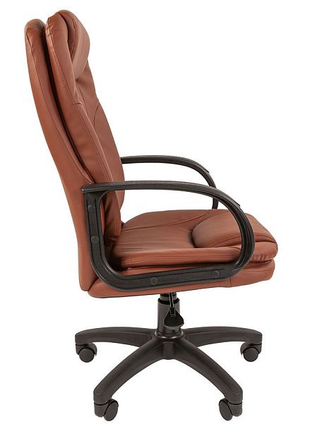 Кресло СТАНДАРТ СТ-68, экокожа, коричневый - Вид 3