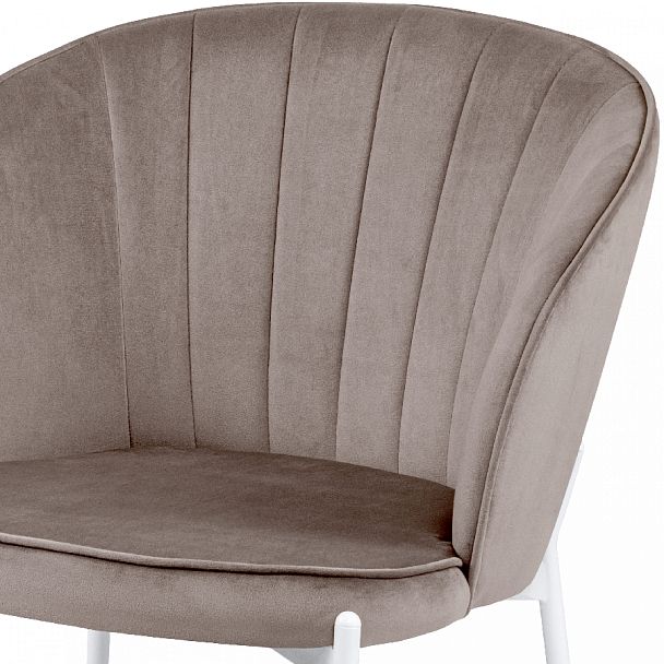 Комплект кухонных стульев Миэль мокко велюр/белый, 3 шт. - Вид 6