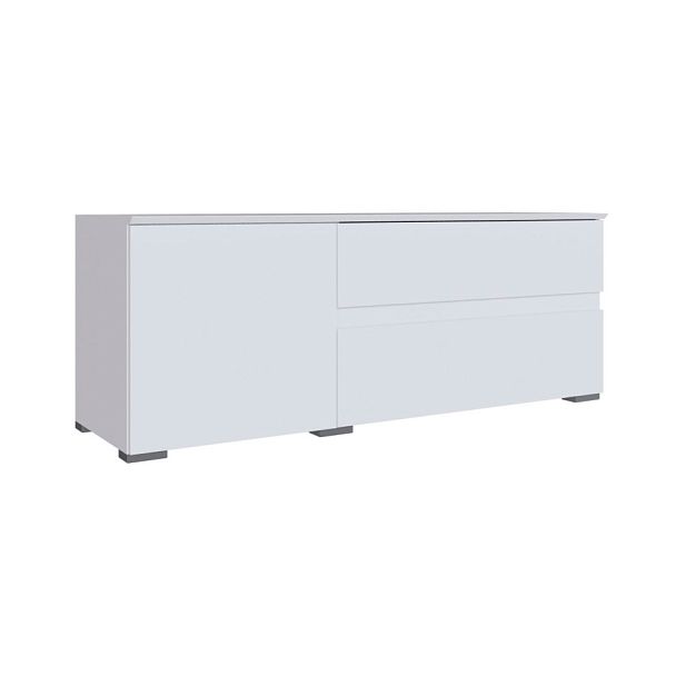 Гостиная Плейона Тумба ТВ малая белый - Вид 1