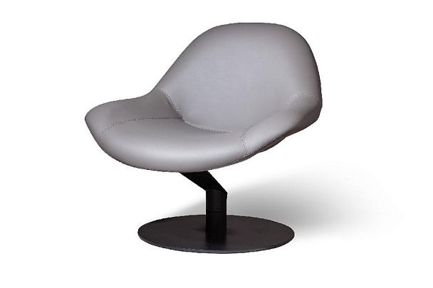 Лаунж кресло Zero Gravity с механизмом кручения, серый - Вид 5