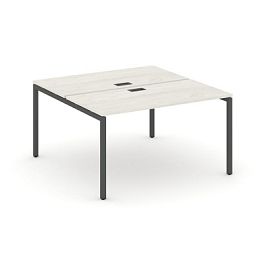 Стайл Проджект Рабочая станция 2-х сторон. SN-4P.DRS-004 Дуб Наварра/Металл Антрацит 1580*1232*750 - Фото предпросмотра