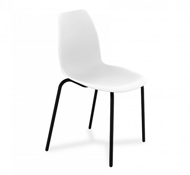 Стул Sheffilton SHT-ST29/S130 HD белый/черный муар - Вид 1