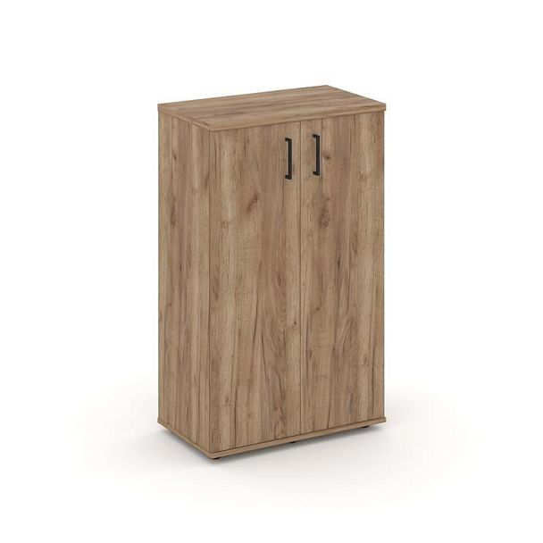 Стайл Проджект Тумба опорная/приставная SN.TOP-061 Дуб Табак/Черный Ручки 600*400*1150 - Вид 1