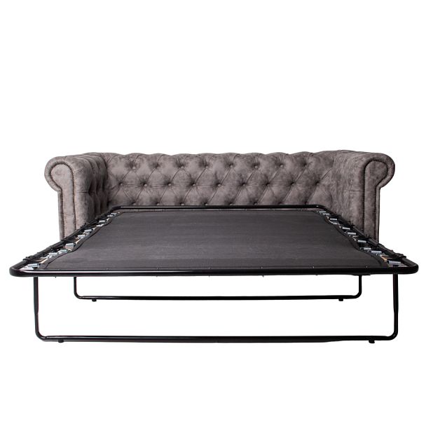 Диван Cheaster, иск.замша Aurum Plus Gray, ножки бук - Вид 4