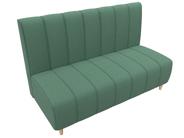 Диван кухонный прямой Ральф Рогожка зеленый - Вид 5
