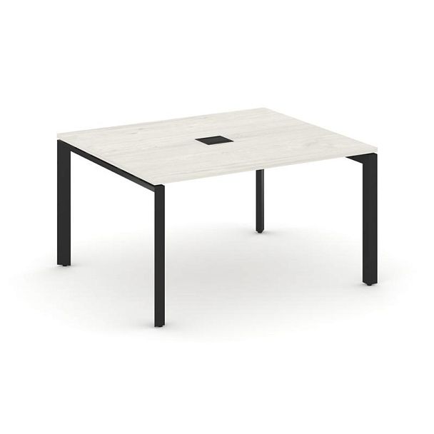 Style Project Next Стол переговорный SN-59P.SPRG-032 Дуб Наварра/Металл Черный 1180*1180*750 - Вид 1