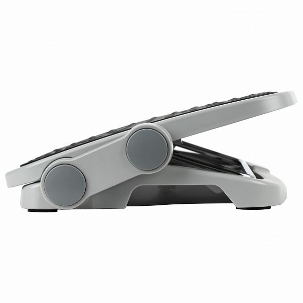 Подставка для ног BRAUBERG, офисная, 45х35 см, 2 положения, серая, 530363 - Вид 4