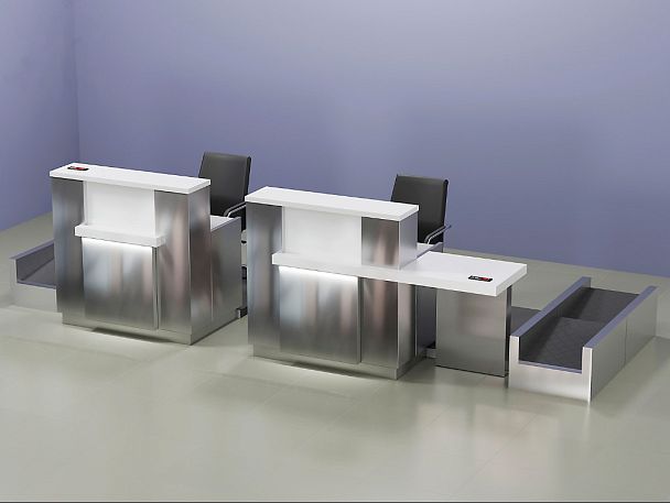 Стойки регистрации багажа и стойки обслуживания пассажиров - Вид 6