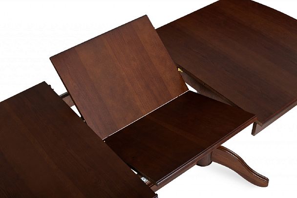 Стол деревянный раздвижной Брэйт 150(200)х80х76 Античный орех - Вид 7