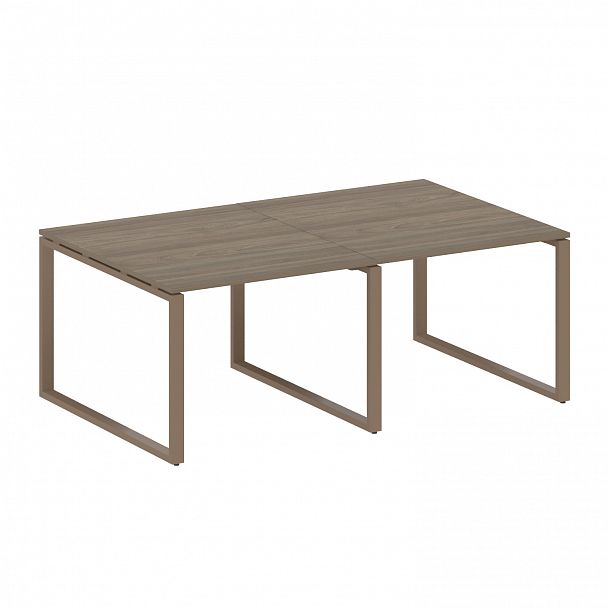 Стол для переговоров "Metal System" БО.ПРГ-2.1 вяз/мокко - Вид 1