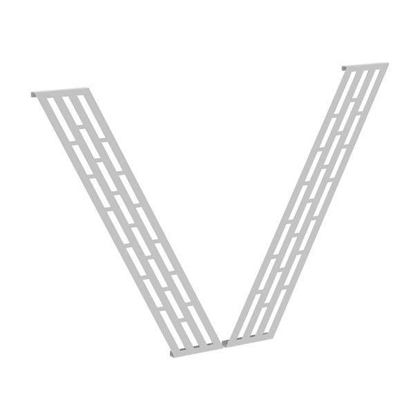 Элемент металлический (2шт) Накладка фронтальной панели XQPOF-2 Алюминий 131х22,5х846 XTEN-QP - Вид 1