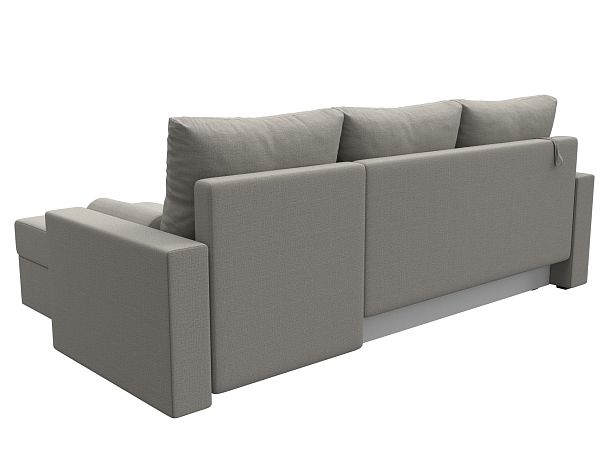 Диван угловой Верона Лайт правый угол Рогожка бежевый - Вид 6