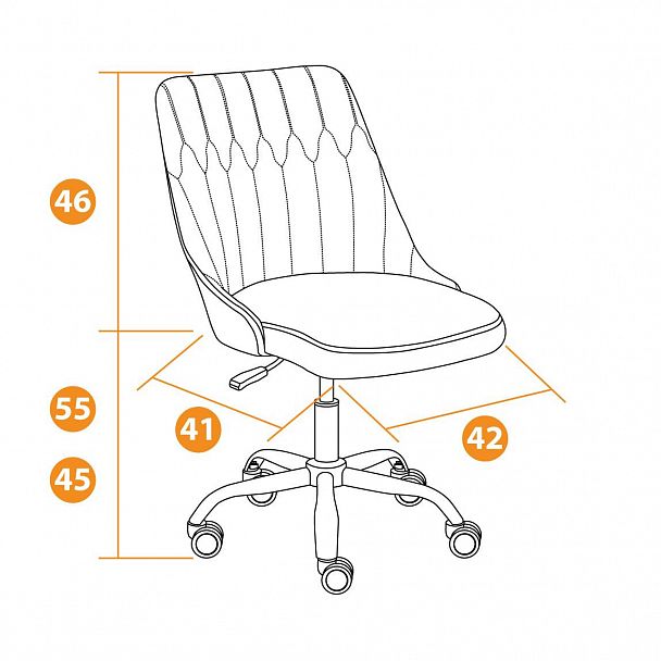 Стул компьютерный Swan - Вид 10
