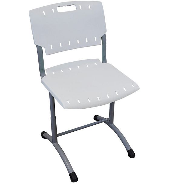 Школьный стул Sigma Сarry (каркас гнутые ножки), белый, гр.4-7 - Вид 1