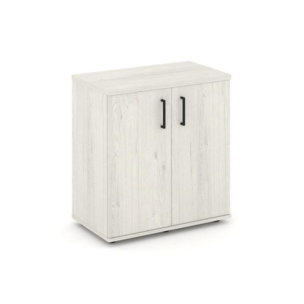 Стайл Проджект Тумба опорная/приставная SN.TOP-031 Дуб Наварра/Черный Ручки 600*400*750 - Вид 1