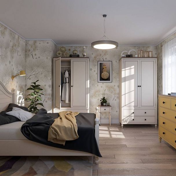 Шкаф 2х дверный "Odri" od2127KR - Вид 3