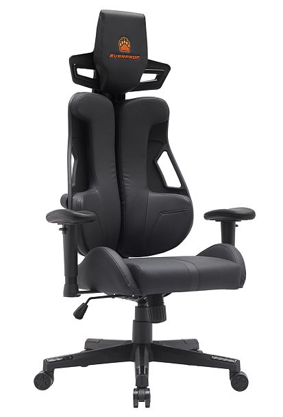 Геймерское кресло Everprof Serval (Сервал) Q Экокожа Черный - Вид 1