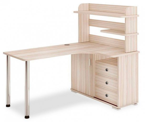 Стол компьютерный Домино СР-165М Карамель правый - Вид 1