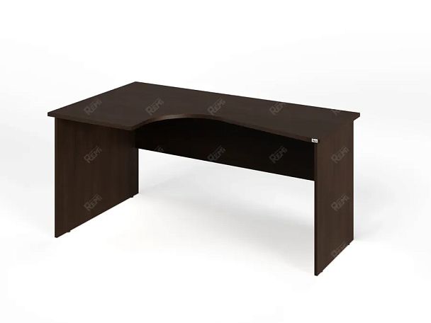 ЛАЙТ / LIGHT RLG005-16x11L Угловой стол 160x110x75 Венге - Вид 1