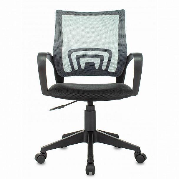 Кресло BRABIX "Fly MG-396", с подлокотниками, сетка, серое/черное, 532085 - Вид 5