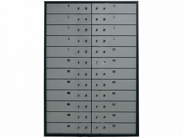 Блок депозитных ячеек VALBERG DB-24 DGL - Вид 1