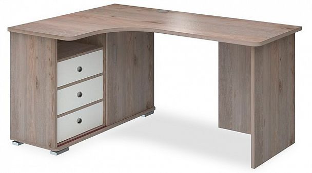 Стол письменный Домино СР-165С Белый/Нельсон левый - Вид 1