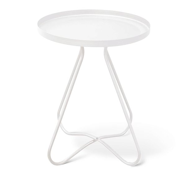 Столик журнальный Sheffilton SHT-CT3 белый муар - Вид 4