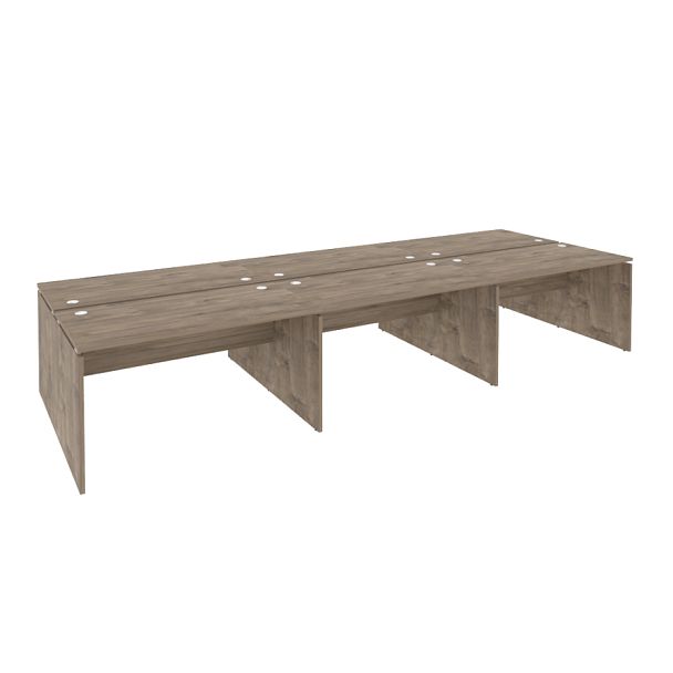 Onix Рабочая станция O.D.RS-6.3.7 Тиквуд темный 4140*1475*750 - Вид 1