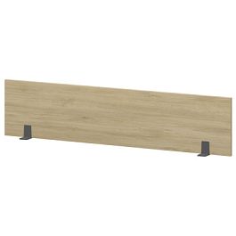 Экран для стола СМЭ25-14 Баттл Рок/Антрацит 1400x25x350 Аргентум-МП - Фото предпросмотра