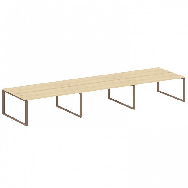 Рабочая станция "Metal System" БО.СМ-6.5 акация/мокко - Вид 1