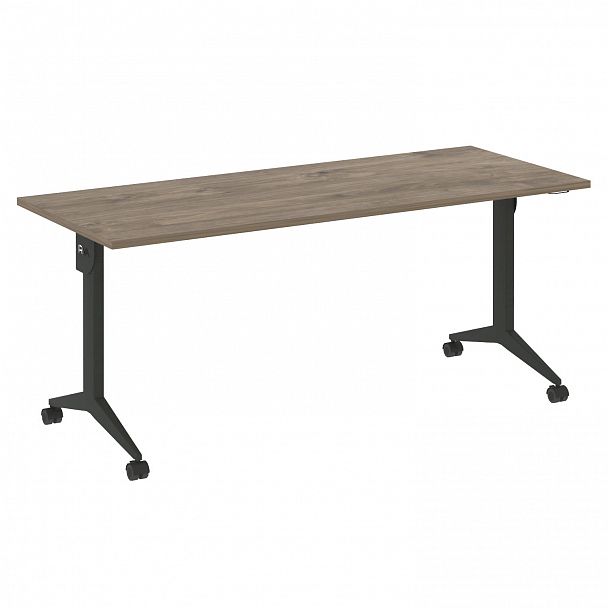 Стол складной "X-Pull" X.M-5.7 тиквуд темный/антрацит - Вид 1